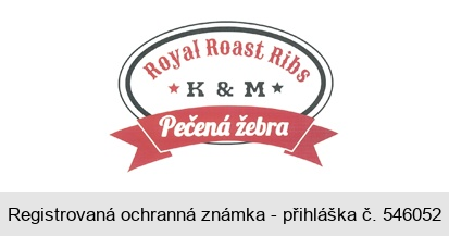 Royal Roast Ribs K & M Pečená žebra