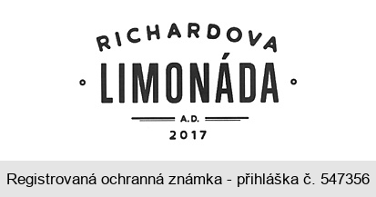 RICHARDOVA LIMONÁDA 
A.D. 
2017