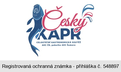 Český KAPR CELOSTÁTNÍ GASTRONOMICKÁ SOUTĚŽ AKC ČR, pobočka AKC Šumava