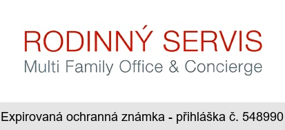 RODINNÝ SERVIS Multi Family Office & Concierge