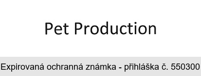 Pet Production