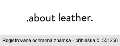 .about leather.