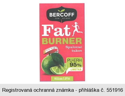 Fat BURNER Spaľovač tukov BERCOFF TEA STORY