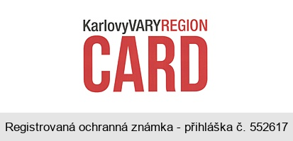 KarlovyVARY REGION CARD