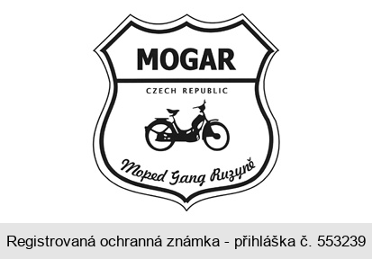 MOGAR CZECH REPUBLIC Moped Gang Ruzyně