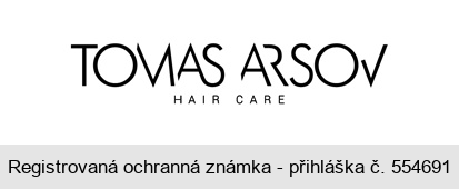 TOMAS ARSOV HAIR CARE
