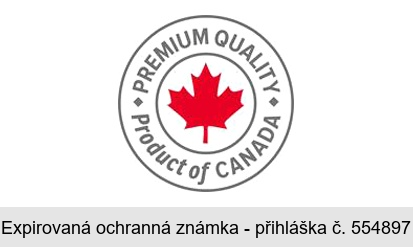 PREMIUM QUALITY Product of CANADA