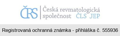 ČRS Česká revmatologická společnost ČLS JEP