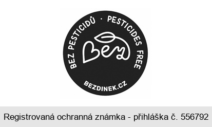 BEZ BEZ PESTICIDŮ PESTICIDES FREE BEZDINEK.cz