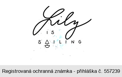 Lily IS SAILING