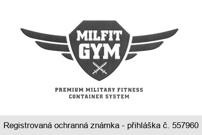 MILFIT GYM PREMIUM MILITARY FITNESS CONTAINER SYSTEM