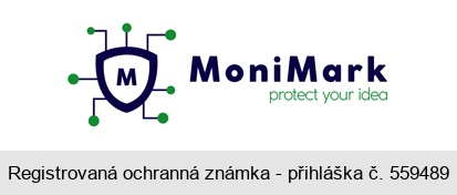 M MoniMark protect your idea