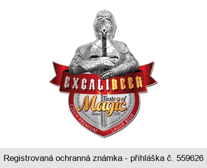 EXCALIBEER CZECH PREMIUM LAGER BEER Taste Of Magic Since 2015