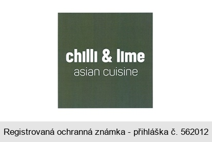 chilli & lime asian cuisine