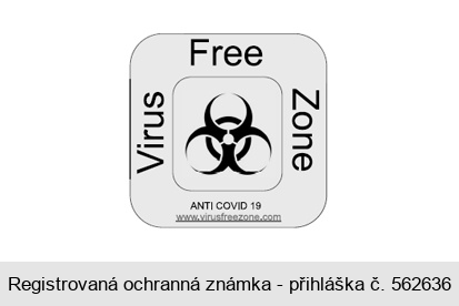 Virus Free Zone ANTI COVID 19