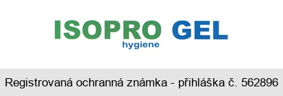 ISOPRO GEL hygiene