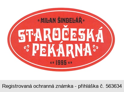 MILAN ŠINDELÁŘ STAROČESKÁ PEKÁRNA 1995