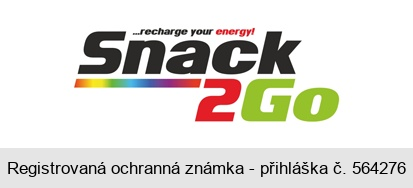 Snack 2Go recharge your energy!