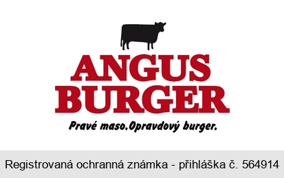 ANGUS BURGER Pravé maso. Opravdový burger.