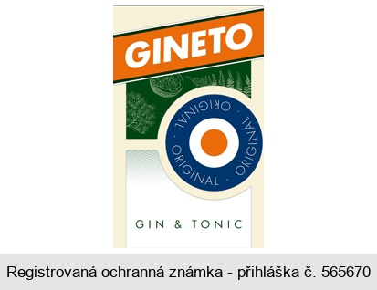 GINETO ORIGINAL GIN & TONIC