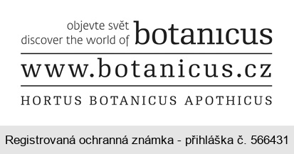 objevte svět discover the world of botanicus www.botanicus.cz HORTUS BOTANICUS APOTHICUS