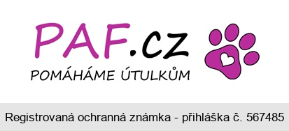 PAF.cz POMÁHÁME ÚTULKŮM