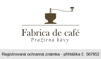 Fabrica de café Pražírna kávy