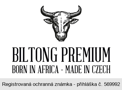 BILTONG PREMIUM BORN IN AFRICA - MADE IN CZECH