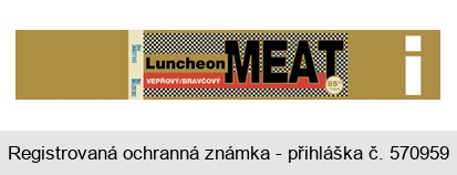 Luncheon MEAT vepřový/bravčový