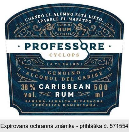PROFESSORE CYCLOPS CARIBBEAN RUM