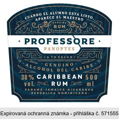 PROFESSORE PANOPTES CARIBBEAN RUM