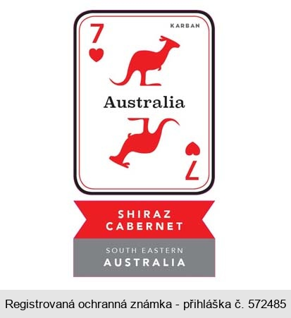 KARBAN Australia SHIRAZ CABERNET SOUTH EASTERN AUSTRALIA 7
