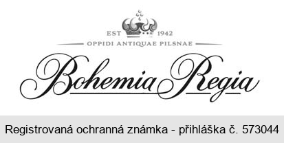 Bohemia Regia EST 1942 OPPIDI ANTIQUAE PILSNAE