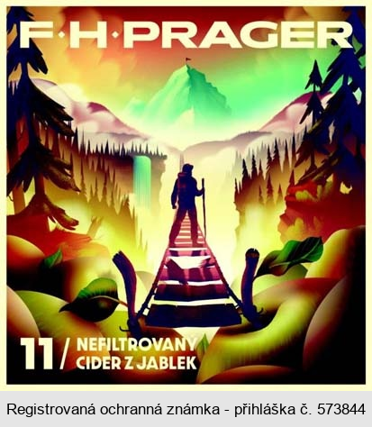 F.H.PRAGER 11 NEFILTROVANÝ CIDER Z JABLEK