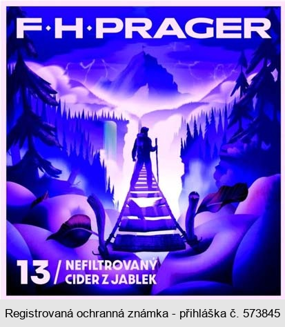 F.H.PRAGER 13 NEFILTROVANÝ CIDER Z JABLEK