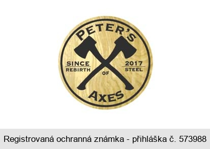 PETER´S AXES SINCE 2017 REBIRTH OF STEEL