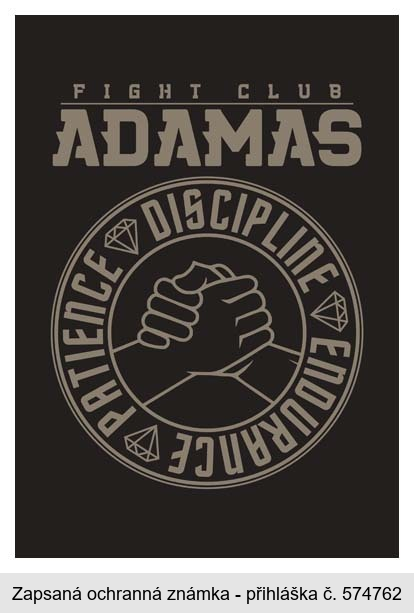FIGHT CLUB ADAMAS DISCIPLINE ENDURANCE PATIENCE
