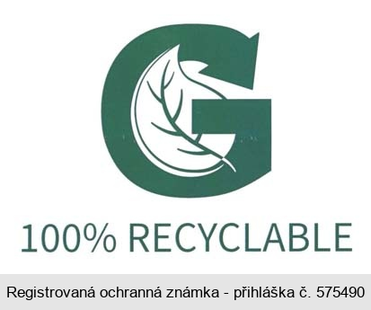 100% RECYCLABLE G