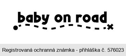 baby on road