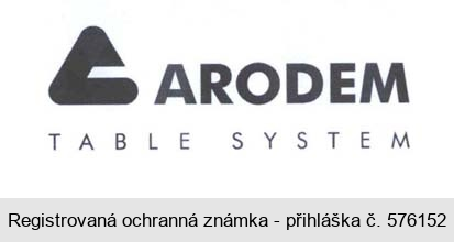 ARODEM TABLE SYSTEM