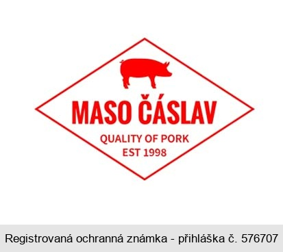 MASO ČÁSLAV QUALITY OF PORK EST 1998