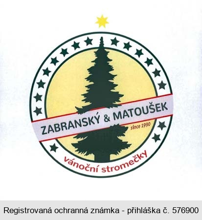 ZABRANSKÝ & MATOUŠEK vánoční stromečky since 1990