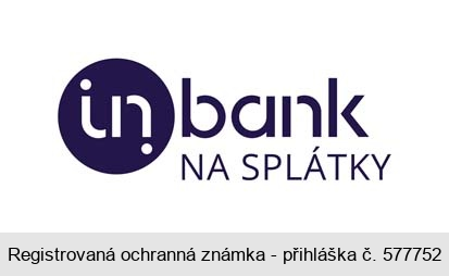 in bank NA SPLÁTKY