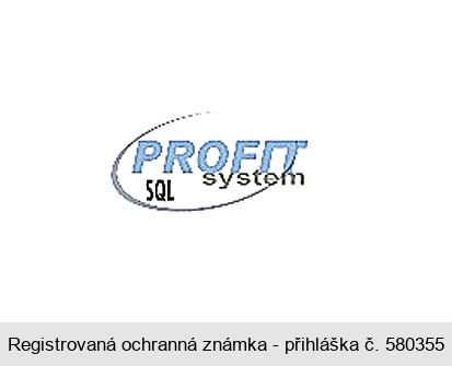 PROFIT system SQL