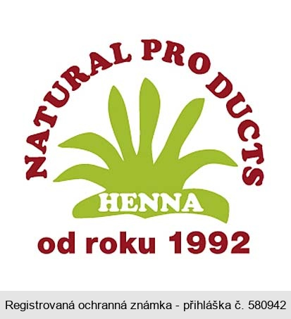 NATURAL PRODUCTS HENNA od roku 1992