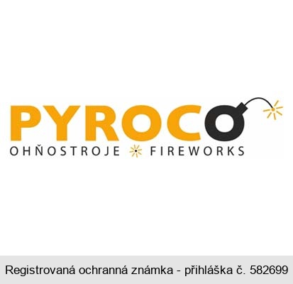 PYROCO OHŇOSTROJE FIREWORKS
