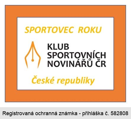 SPORTOVEC ROKU KLUB SPORTOVNÍCH NOVINÁŘŮ ČR České republiky