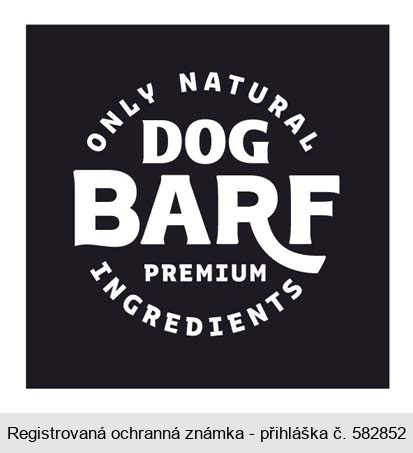 DOG BARF ONLY NATURAL INGREDIENTS PREMIUM