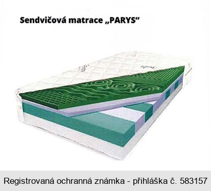Sendvičová matrace "PARYS"