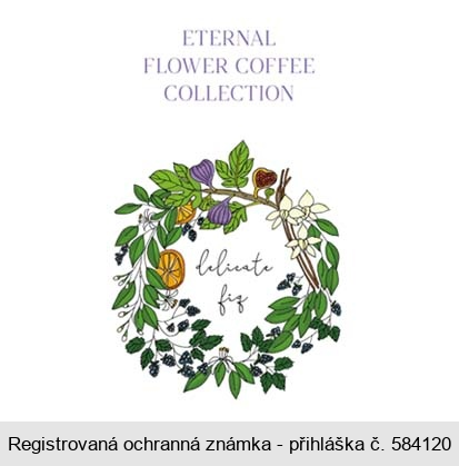 ETERNAL FLOWER COFEE COLLECTION delicate fig